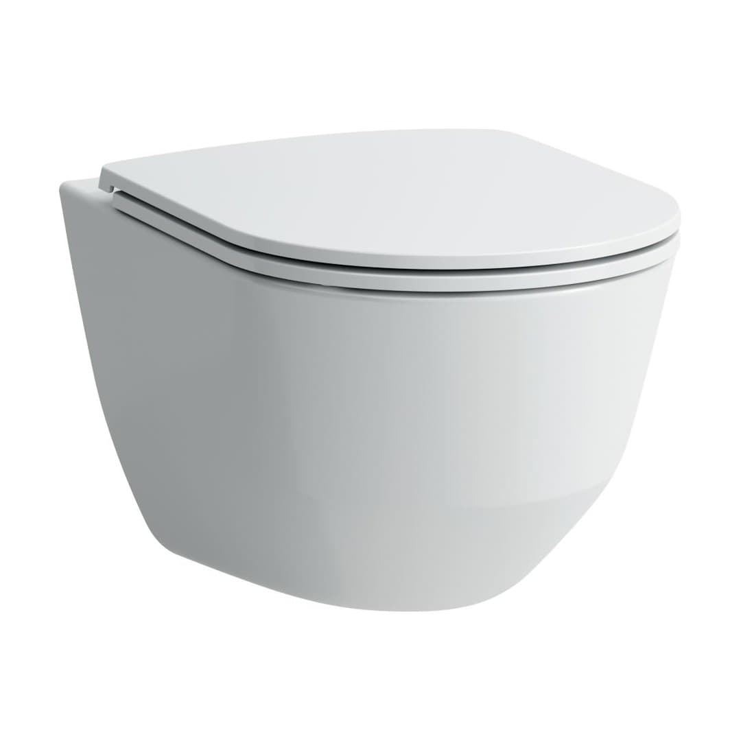 Laufen PRO – Λεκάνη Κρεμαστή – 530×360 mm, rimless, ύψος 345 mm – White LCC (LAUFEN Clean Coat) (H8209664000001)