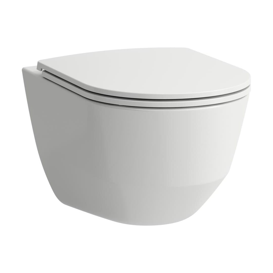 Laufen PRO – Λεκάνη Κρεμαστή – 530×360 mm, rimless, ύψος 345 mm – White LCC Active (LAUFEN Clean Coat Active) (H820966A000001)