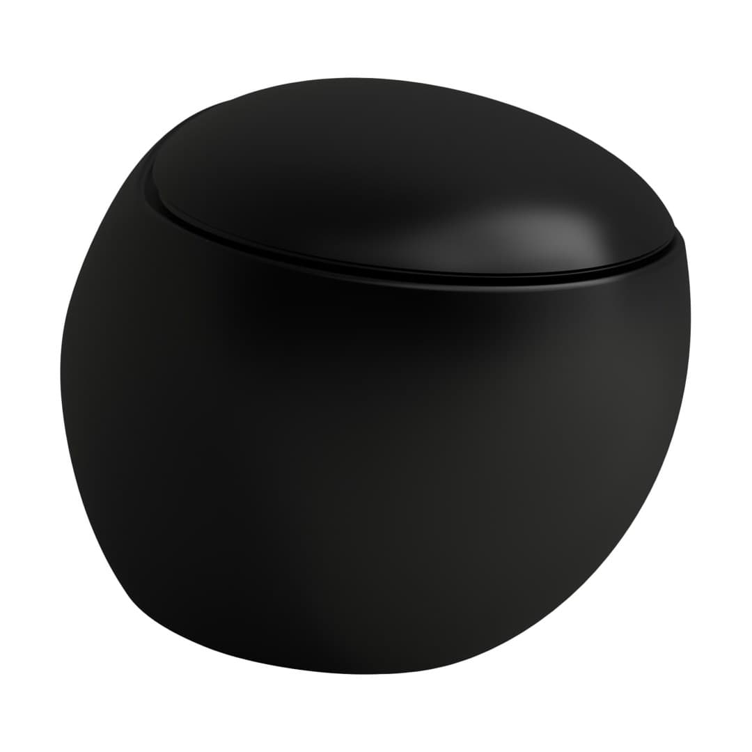 Laufen ILBAGNOALESSI – Λεκάνη Κρεμαστή – Black Matt (H8209717160001)