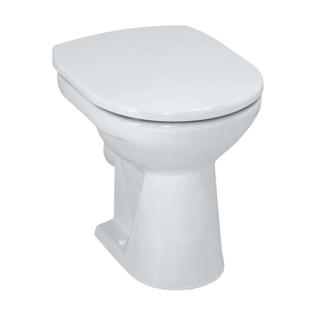 Laufen PRO – Λεκάνη Δαπέδου – 470×360 mm, με χείλος έκπλυσης, οριζόντια αποχέτευση – White (H8219560000001)