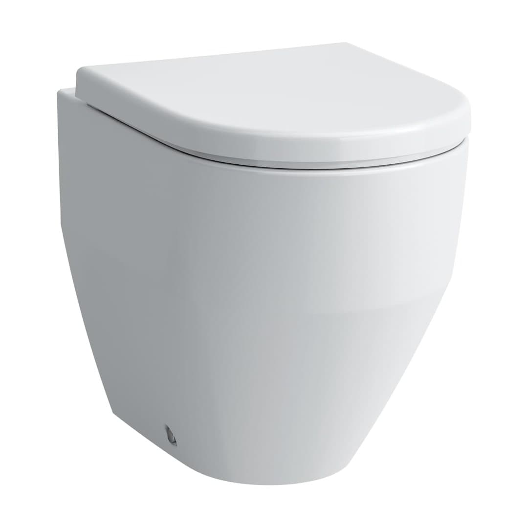 Laufen PRO – Λεκάνη Δαπέδου – 530×360 mm, rimless, αποχέτευση οριζόντια ή κάθετη – White (H8229560000001)