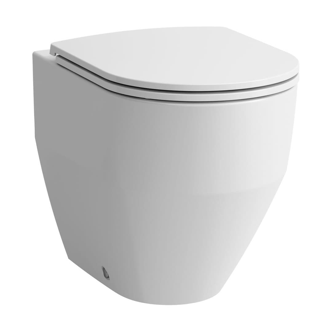 Laufen PRO – Λεκάνη Δαπέδου – 530×360 mm, rimless, αποχέτευση οριζόντια ή κάθετη – White LCC Active (LAUFEN Clean Coat Active) (H822956A000001)