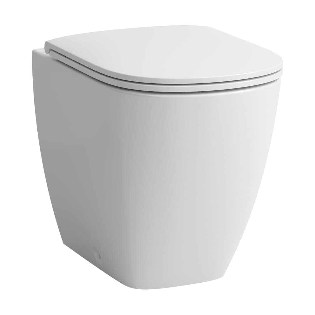 Laufen LUA – Λεκάνη Δαπέδου – 520×360 mm, αποχέτευση οριζόντια ή κάθετη, σχήμα soft – White (H8230810000001)