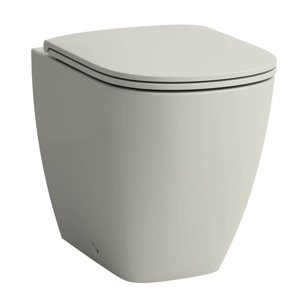 Laufen LUA – Λεκάνη Δαπέδου – 520×360 mm, αποχέτευση οριζόντια ή κάθετη, σχήμα soft – Pergamon (H8230810490001)