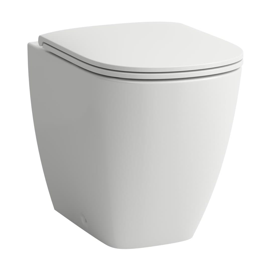 Laufen LUA – Λεκάνη Δαπέδου – 520×360 mm, αποχέτευση οριζόντια ή κάθετη, σχήμα soft – White LCC (LAUFEN Clean Coat) (H8230814000001)