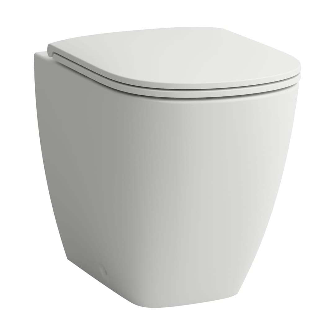 Laufen LUA – Λεκάνη Δαπέδου – 520×360 mm, αποχέτευση οριζόντια ή κάθετη, σχήμα soft – White Matt (H8230817570001)