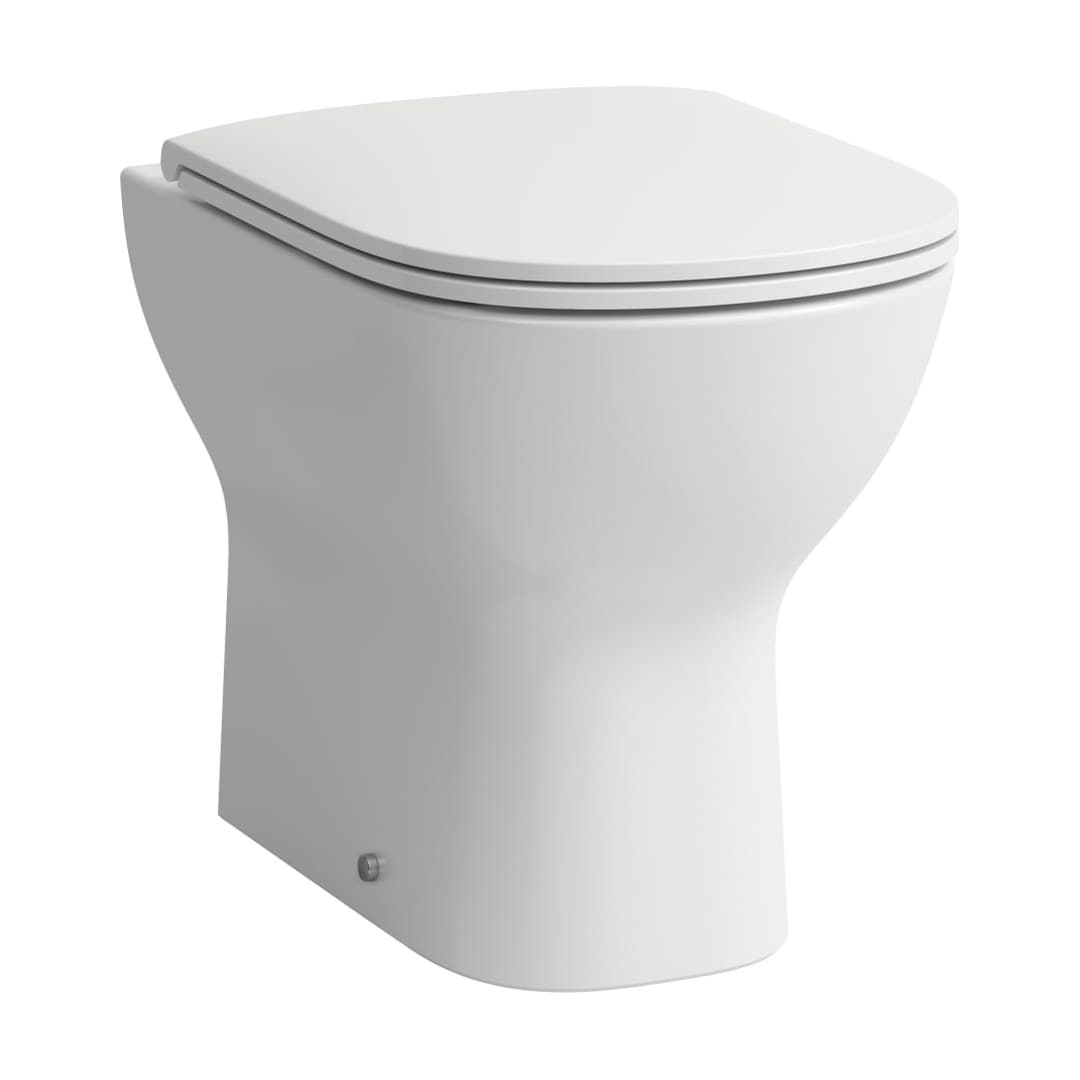 Laufen LUA – Λεκάνη Δαπέδου – 520×360 mm, αποχέτευση οριζόντια ή κάθετη, σχήμα στρογγυλό – White (H8230820000001)