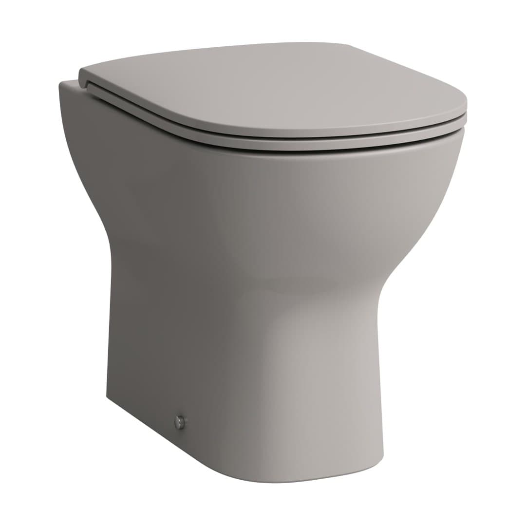 Laufen LUA – Λεκάνη Δαπέδου – 520×360 mm, αποχέτευση οριζόντια ή κάθετη, σχήμα στρογγυλό – Manhattan (H8230820370001)