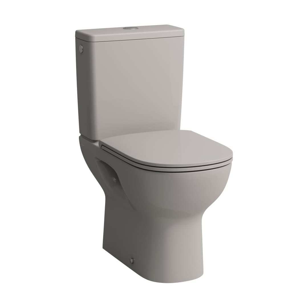 Laufen LUA – Λεκάνη Δαπέδου – 650×360 mm, close-coupled, κάθετη αποχέτευση – Manhattan (H8240870370001)