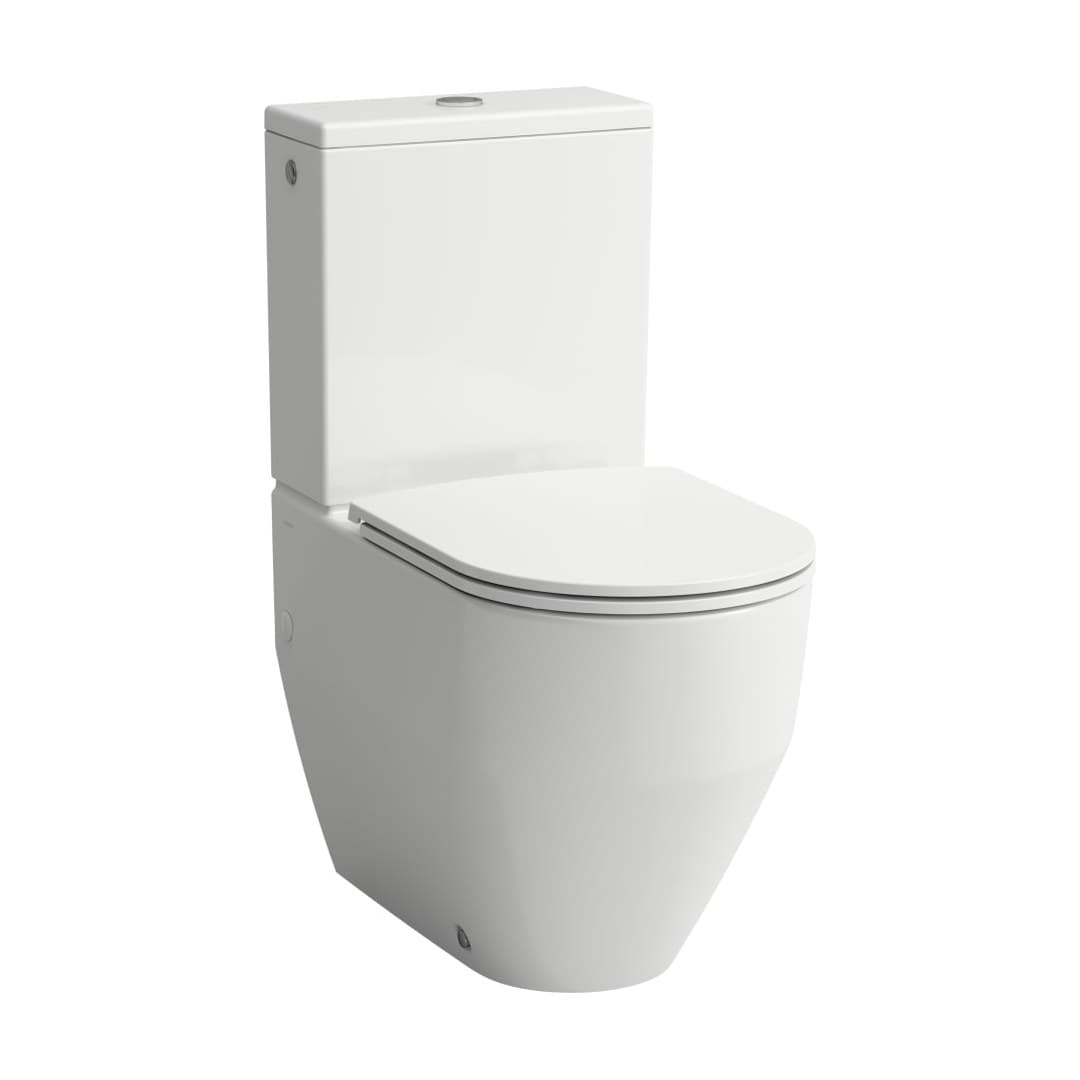 Laufen PRO – Λεκάνη Δαπέδου – 650×360 mm, με χείλος έκπλυσης, close-coupled, αποχέτευση οριζόντια ή κάθετη – White (H8259520002311)