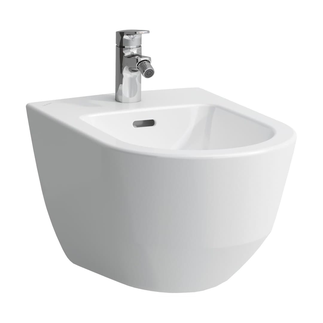 Laufen PRO – Μπιντέ Κρεμαστό, 1 οπή, χωρίς πλαϊνή οπή παροχής – White (H8309520003021)