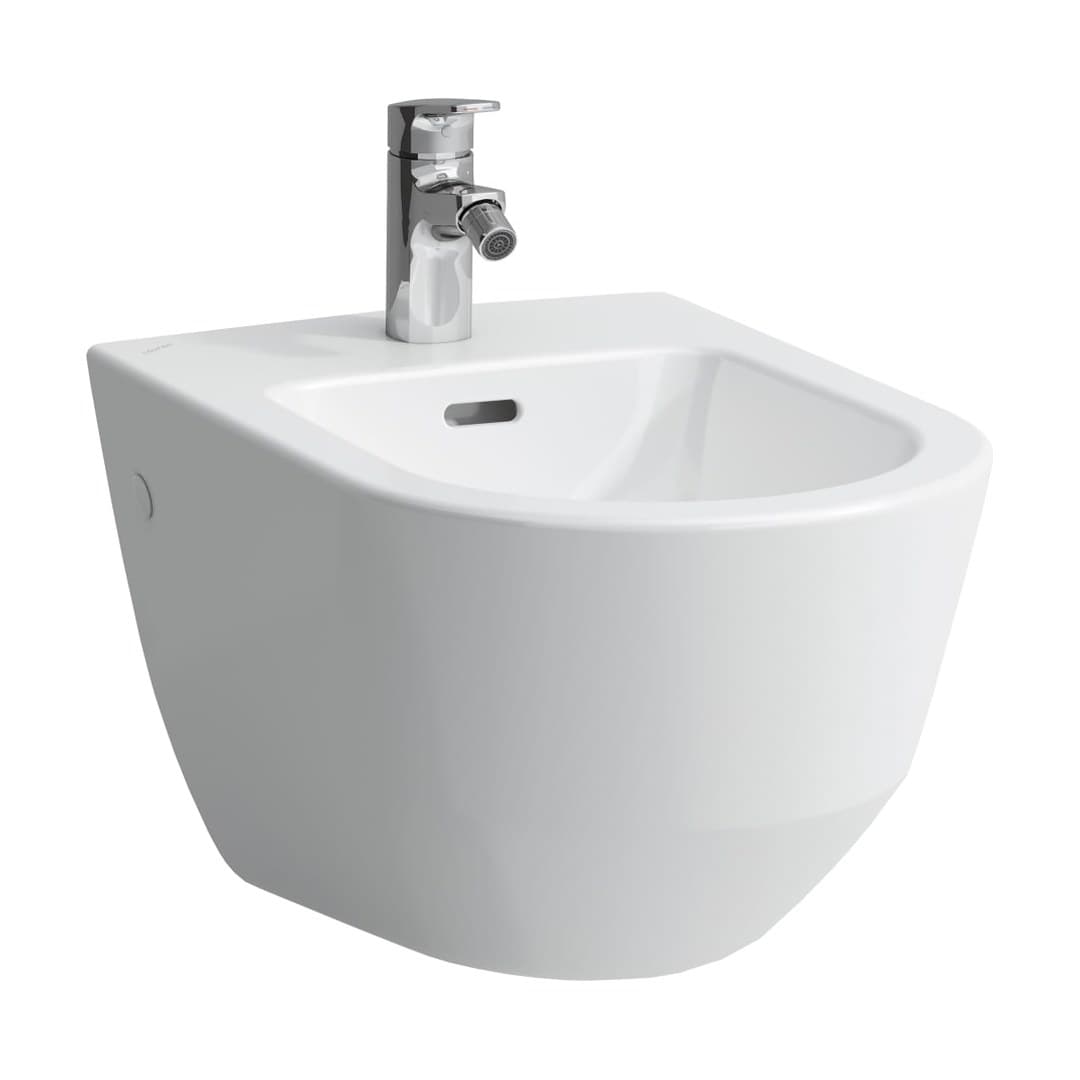 Laufen PRO – Μπιντέ Κρεμαστό, 1 οπή κέντρο, 2 πλαϊνές οπές παροχής – White (H8309520003041)