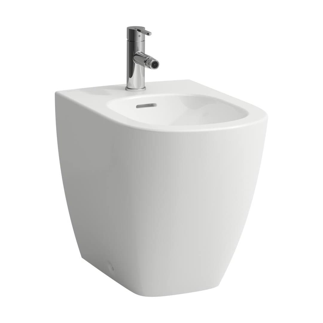 Laufen LUA – Μπιντέ Δαπέδου, σχήμα soft – White LCC (LAUFEN Clean Coat) (H8320814003021)