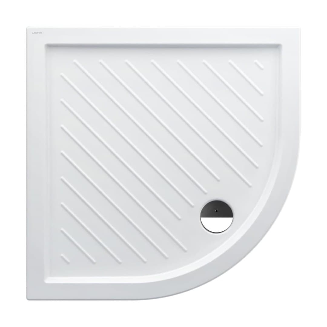 Laufen MERANO E – Ντουζιέρα – 900×900 mm, ύψος 55 mm, τεταρτοκυκλική – White/Antislip (H8559526000001)