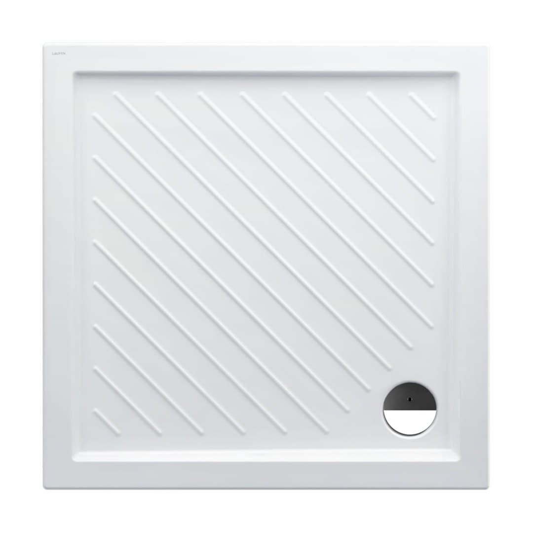 Laufen MERANO E – Ντουζιέρα – 900×900 mm, ύψος 55 mm, τετράγωνη – White/Antislip (H8559536000001)