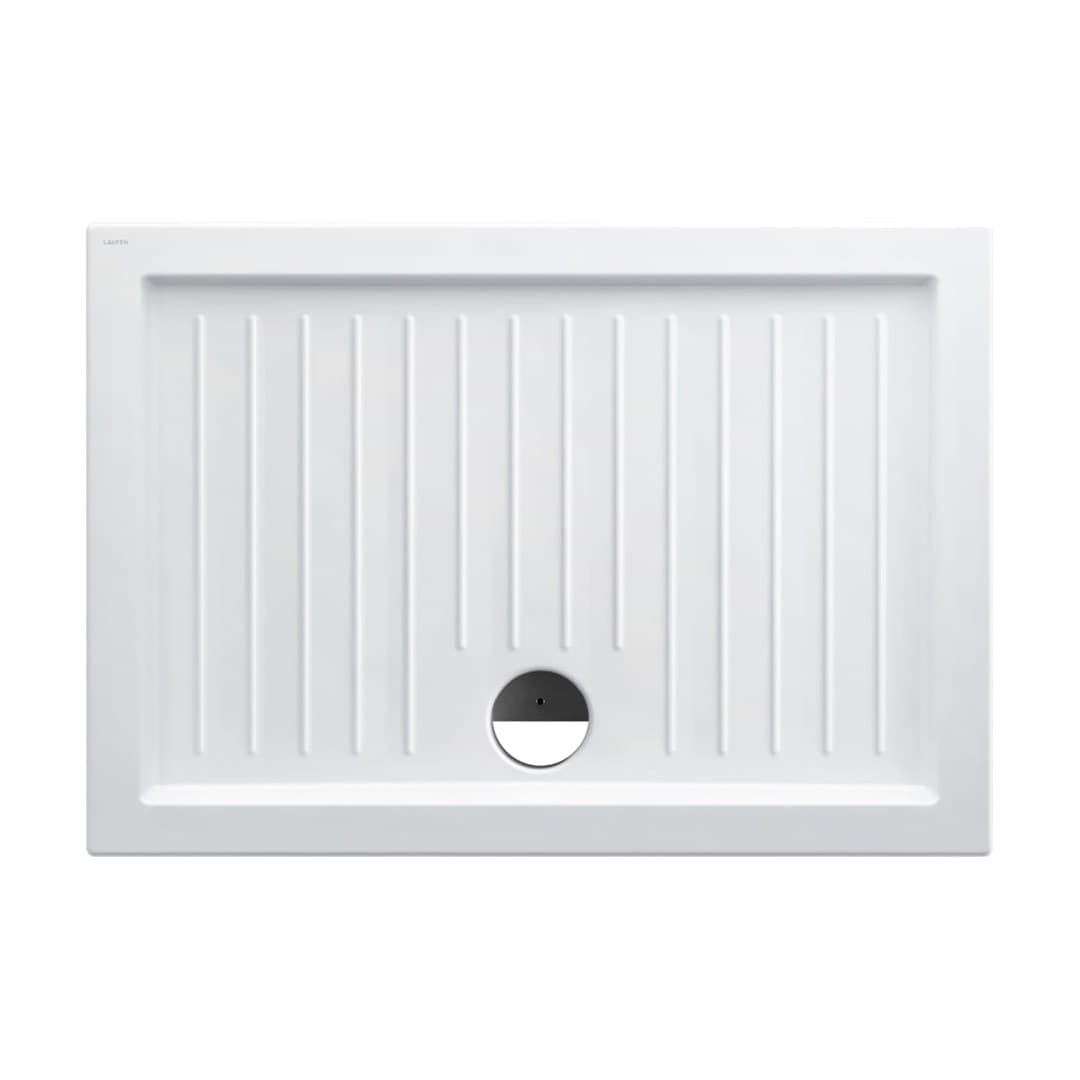 Laufen MERANO E – Ντουζιέρα – 1000×700 mm, ύψος 55 mm, ορθογώνια – White/Antislip (H8559556000001)