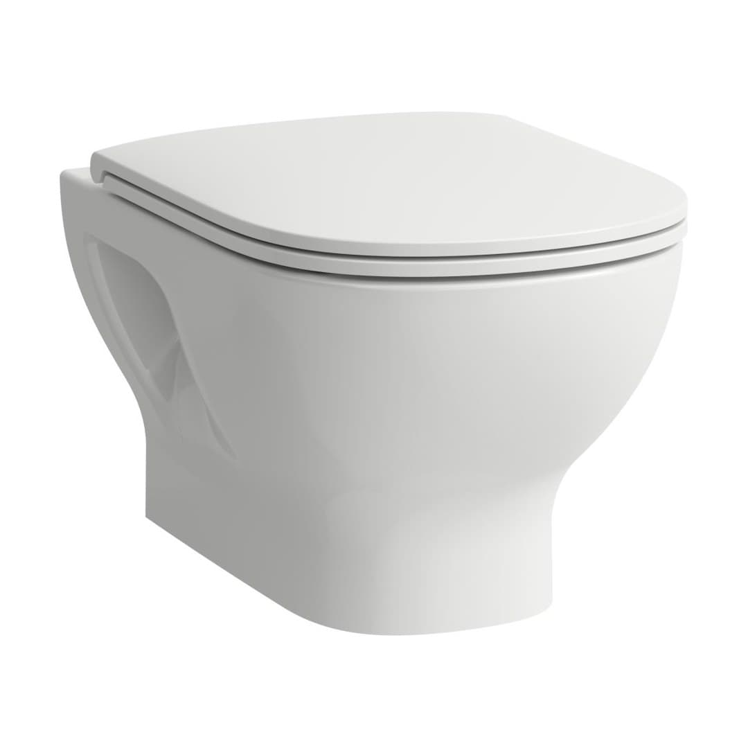 Laufen LUA – Λεκάνη Κρεμαστή – 520×360 mm, σετ (combipack) – White (H8660810000001)