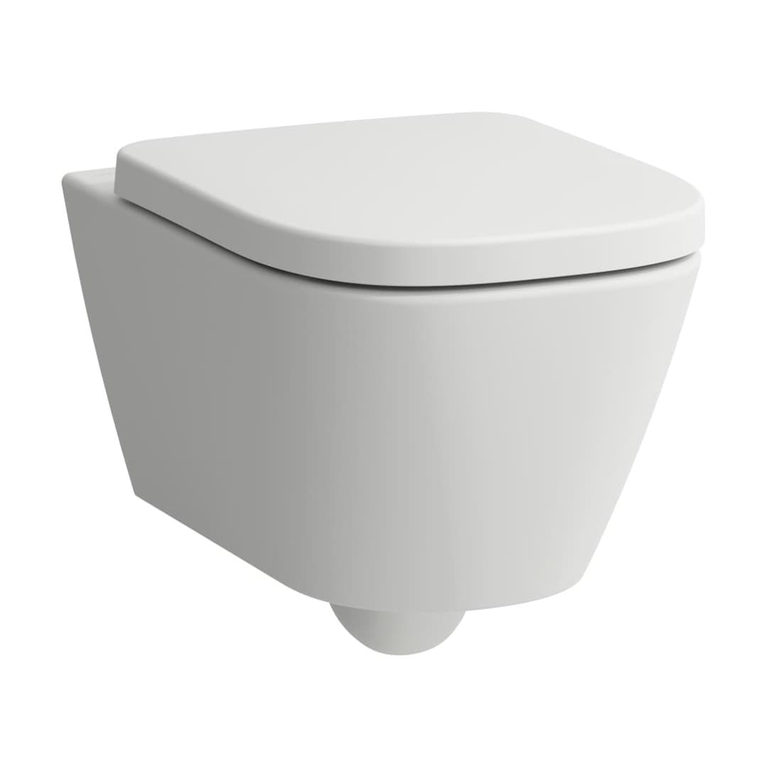 Laufen MEDA – Λεκάνη Κρεμαστή – 540×360 mm, Silent flush, σετ (combipack) – White Matt (H8661107570001)