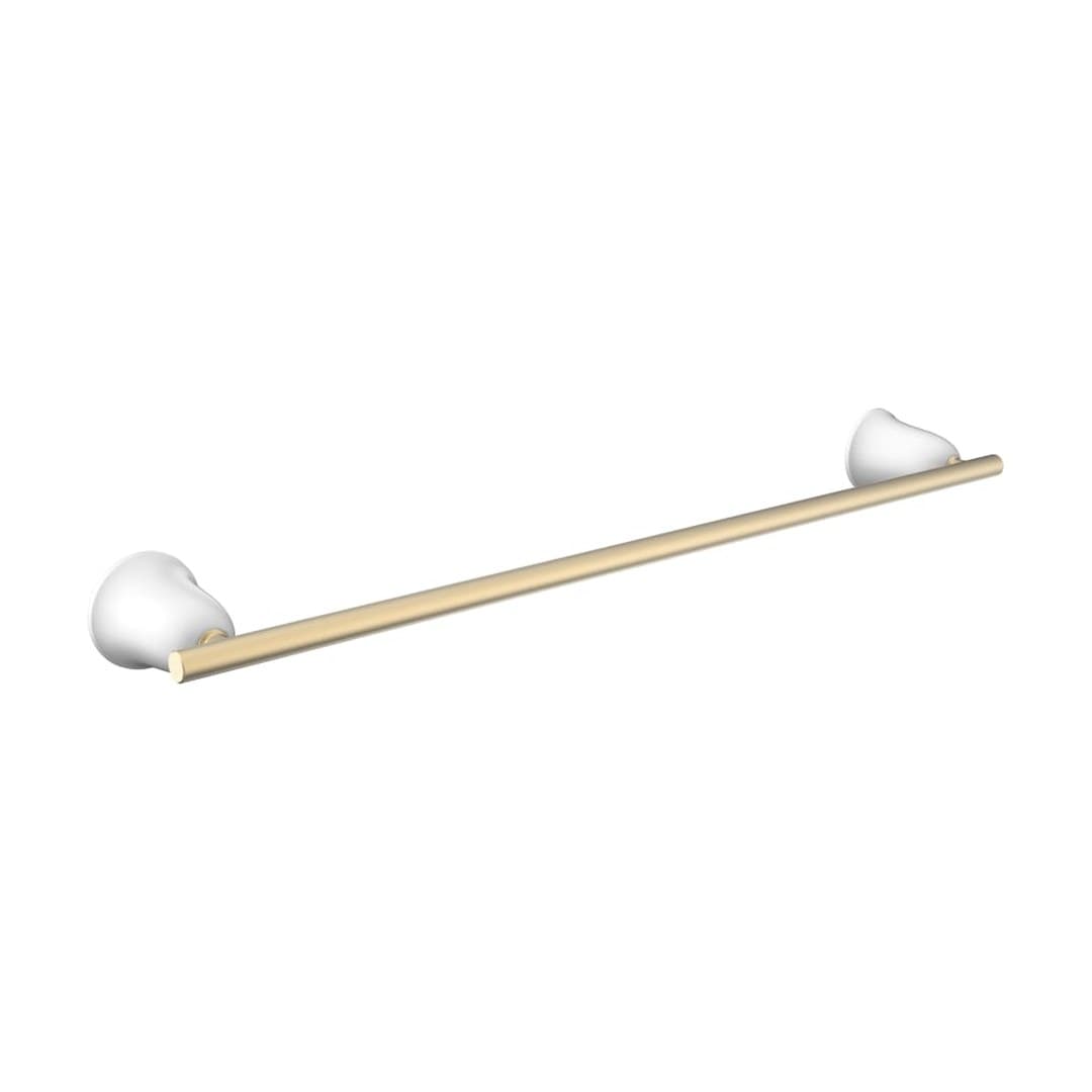 Laufen THE NEW CLASSIC – Πετσετοκρεμάστρα – 450×73 mm – White / PVD pale gold matt (H8778557660001)