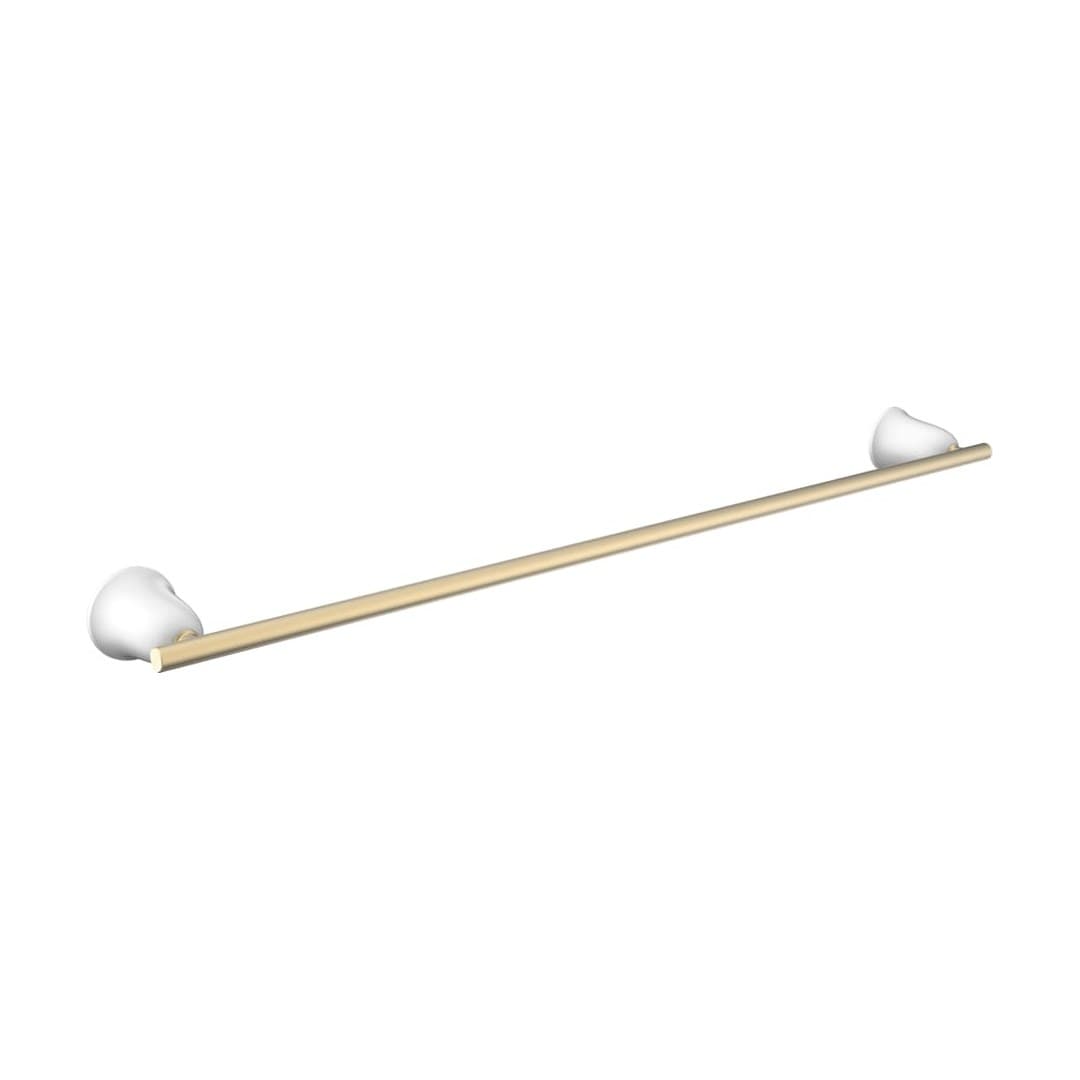 Laufen THE NEW CLASSIC – Πετσετοκρεμάστρα – 600×73 mm – White / PVD pale gold matt (H8778567660001)