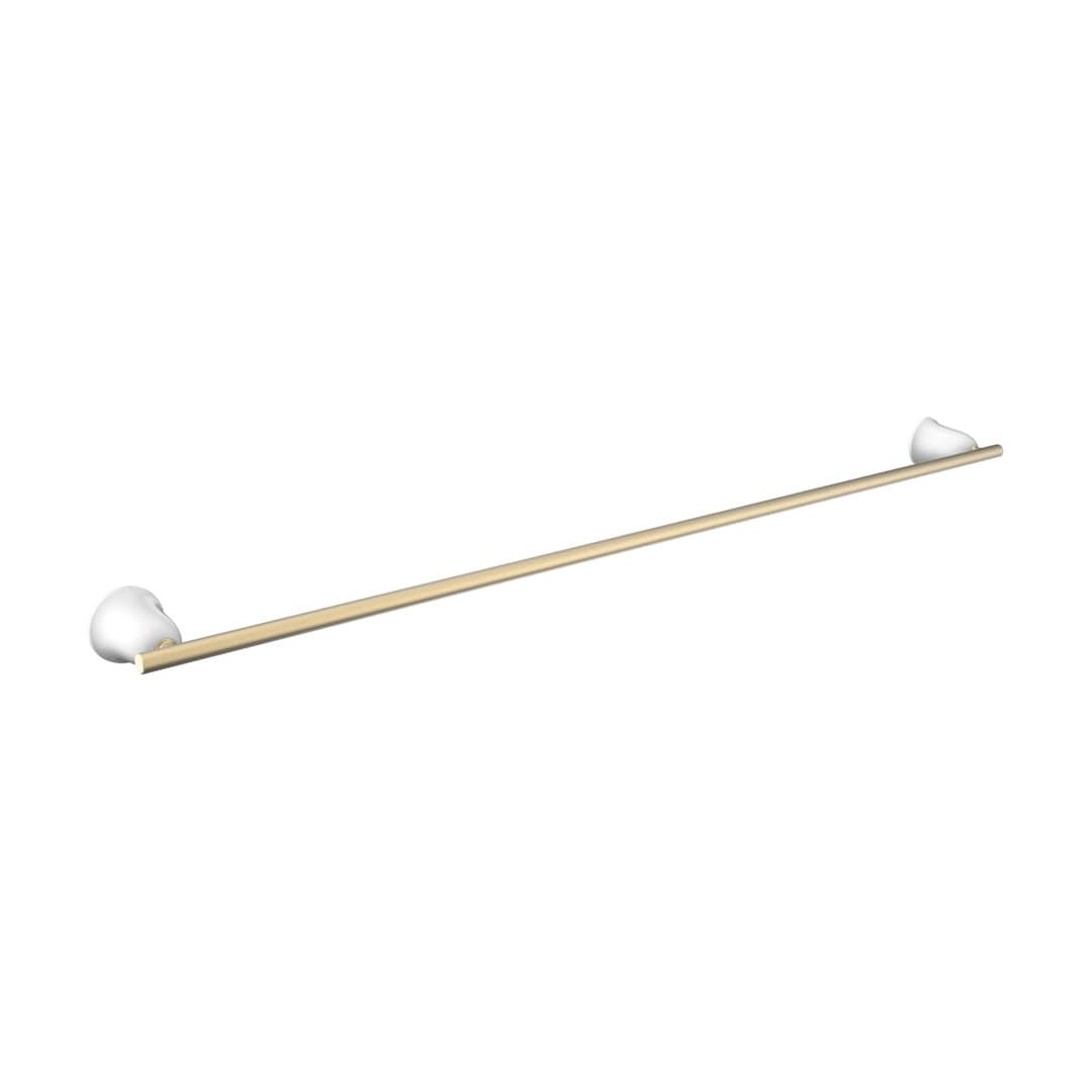 Laufen THE NEW CLASSIC – Πετσετοκρεμάστρα – 800×73 mm – White / PVD pale gold matt (H8778577660001)