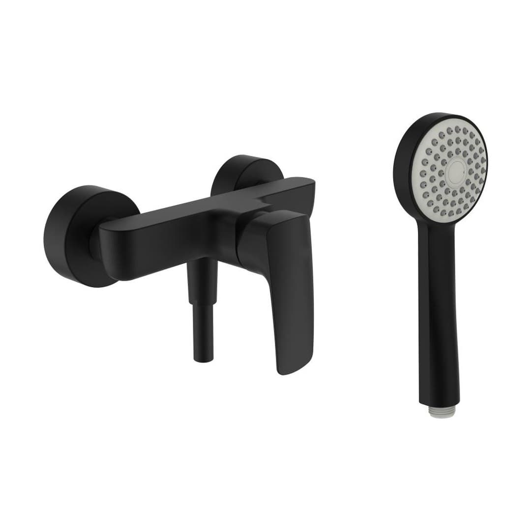 Laufen LAURIN – Σετ Ντους – PVD Titanium black matt (HF500750428600)