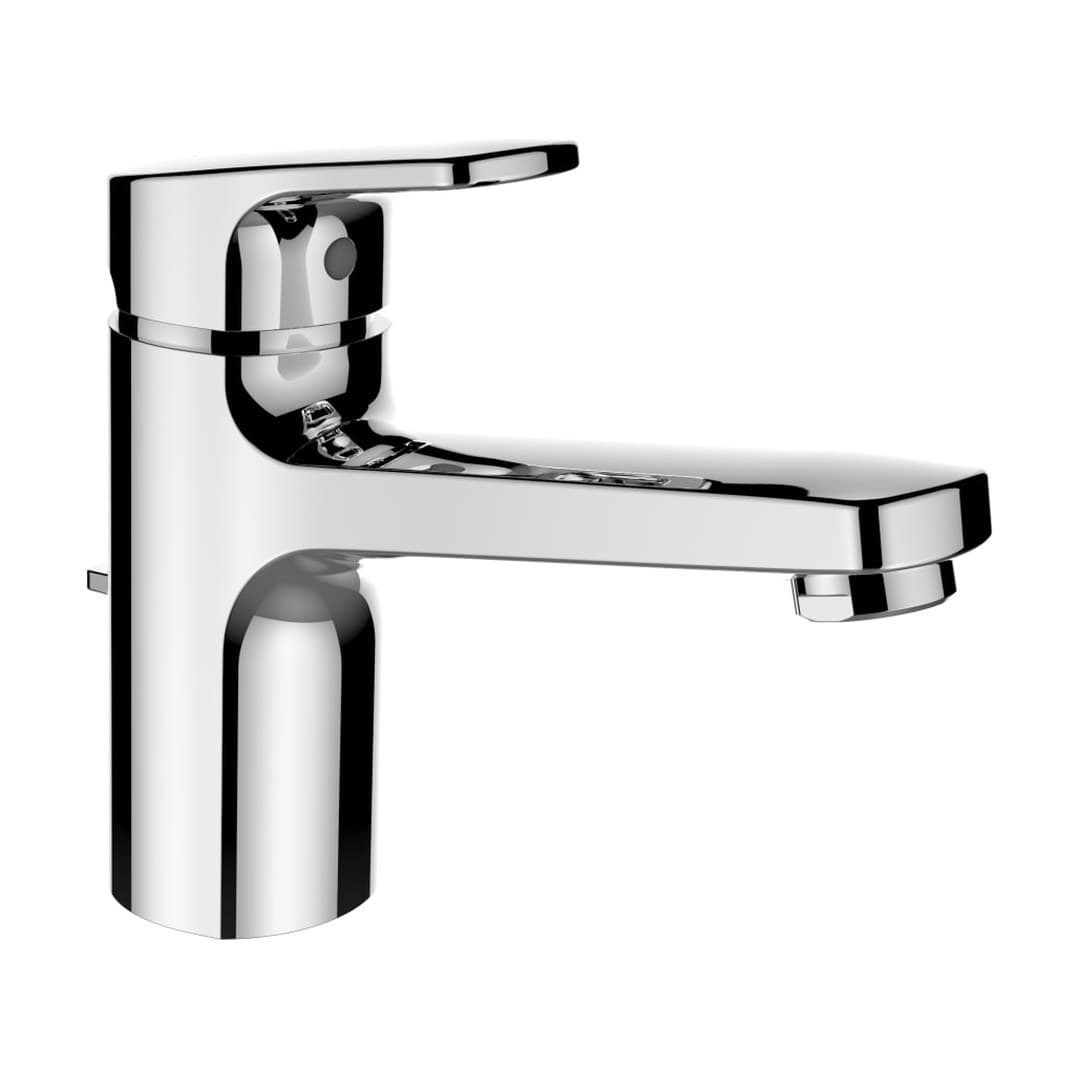 Laufen CITYPRO – Μπαταρία Νιπτήρα – προεξοχή 140 mm, με βαλβίδα – Chrome (HF500903100000)