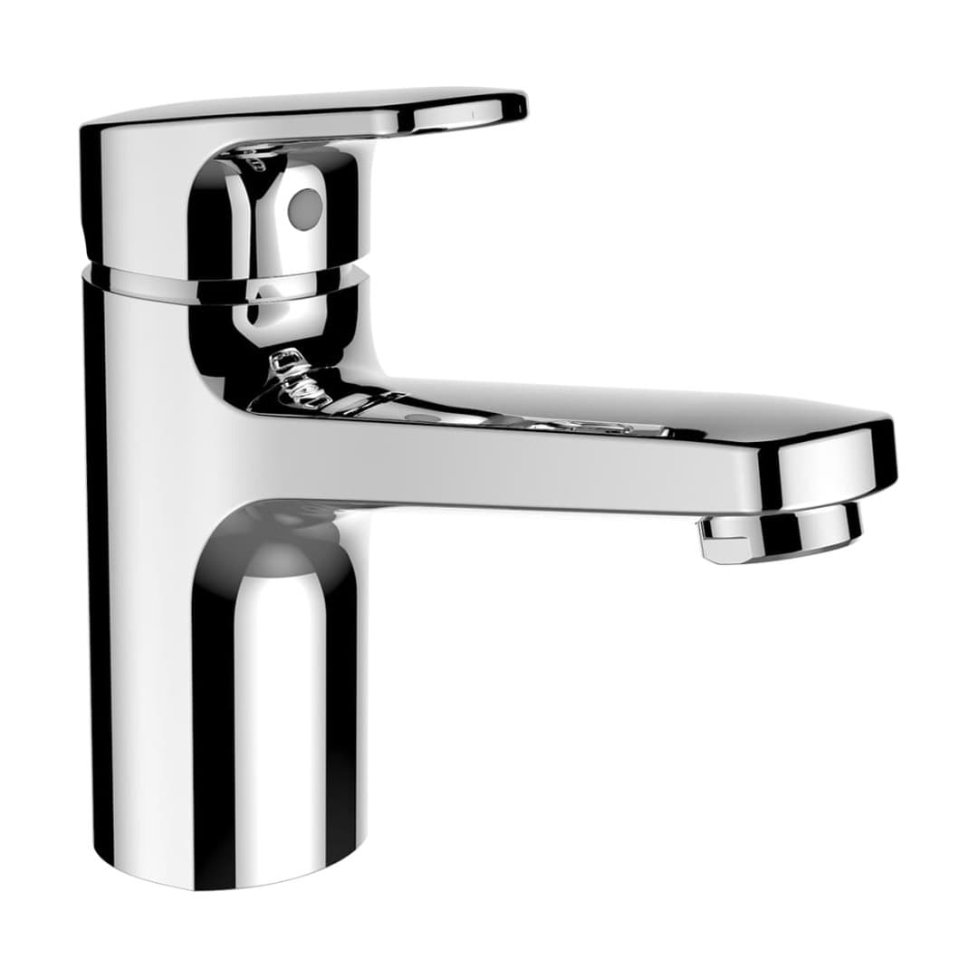 Laufen CITYPRO – Μπαταρία Νιπτήρα – προεξοχή 140 mm, Eco+, χωρίς βαλβίδα – Chrome (HF500944100000)