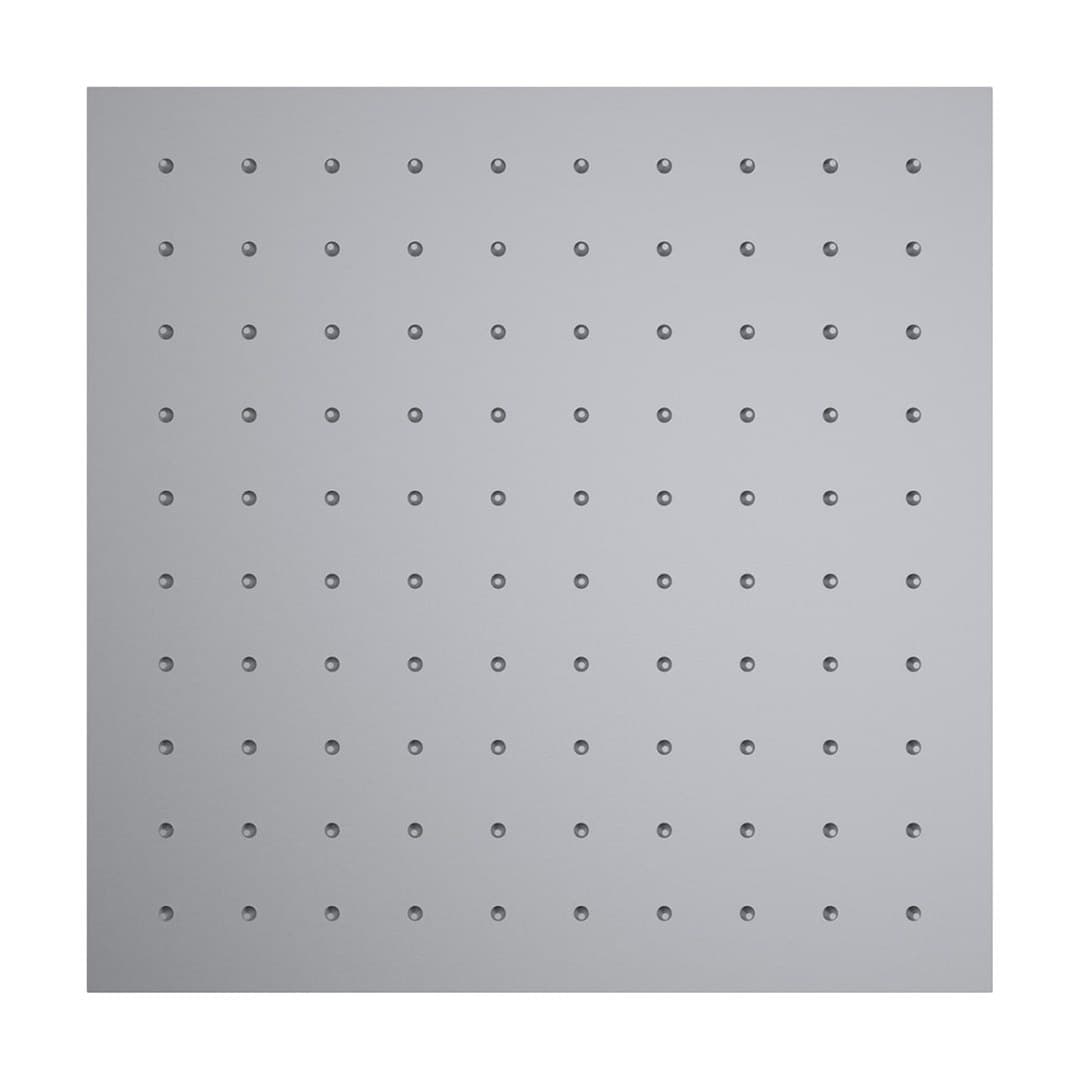 Laufen – Κεφαλή Ντους – 300×300 mm, τετράγωνη – Matt stainless steel (HF504732441000)