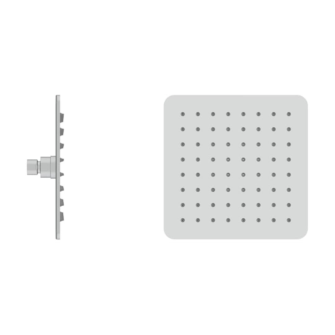 Laufen – Κεφαλή Ντους – 200×200 mm, τετράγωνη – Chrome (HF504820100000)