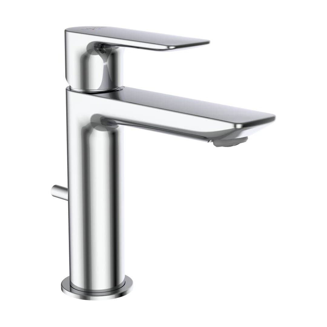 Laufen CITYPLUS – Μπαταρία Νιπτήρα – προεξοχή 110 mm, με βαλβίδα – Chrome (HF505301100000)