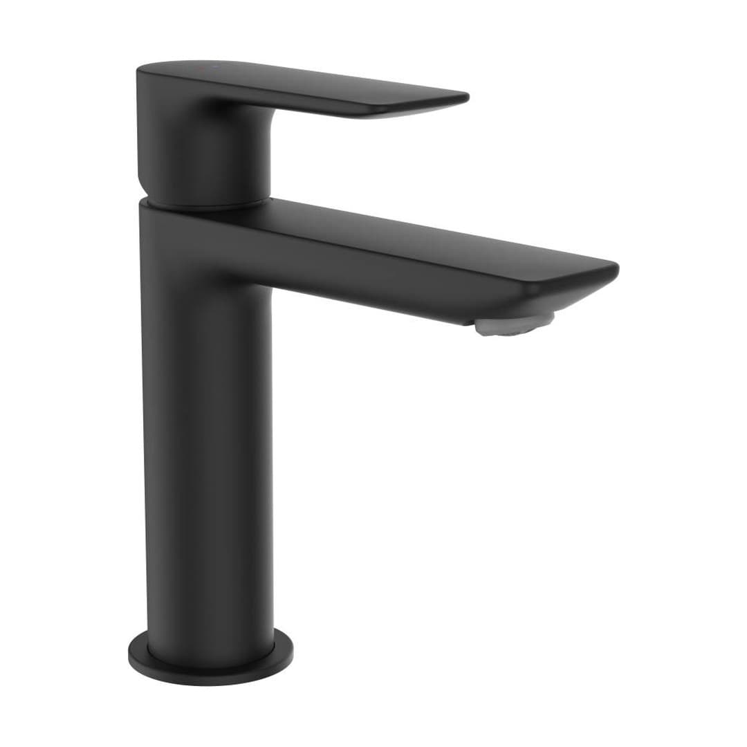 Laufen CITYPLUS – Μπαταρία Νιπτήρα – προεξοχή 110 mm, χωρίς βαλβίδα – PVD Titanium black matt (HF505302428000)