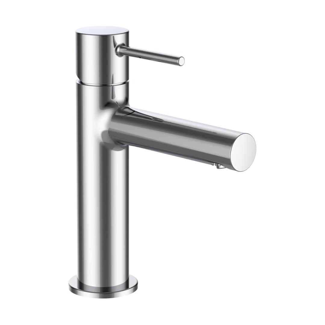 Laufen TWINPLUS SLIM – Μπαταρία Νιπτήρα – προεξοχή 110 mm, χωρίς βαλβίδα – Chrome (HF505402100000)