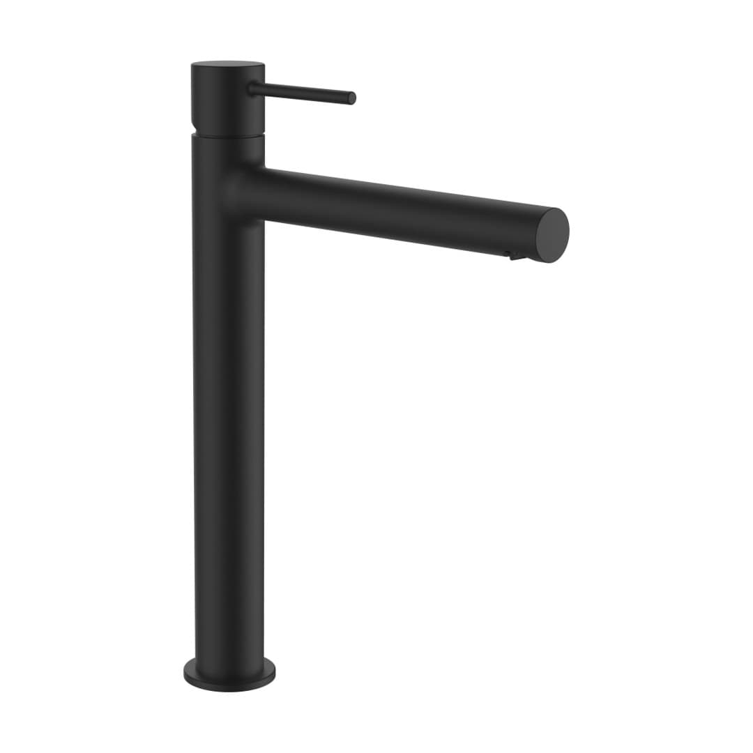 Laufen TWINPLUS SLIM – Μπαταρία Νιπτήρα Ψηλή – PVD Titanium black matt (HF505419428000)
