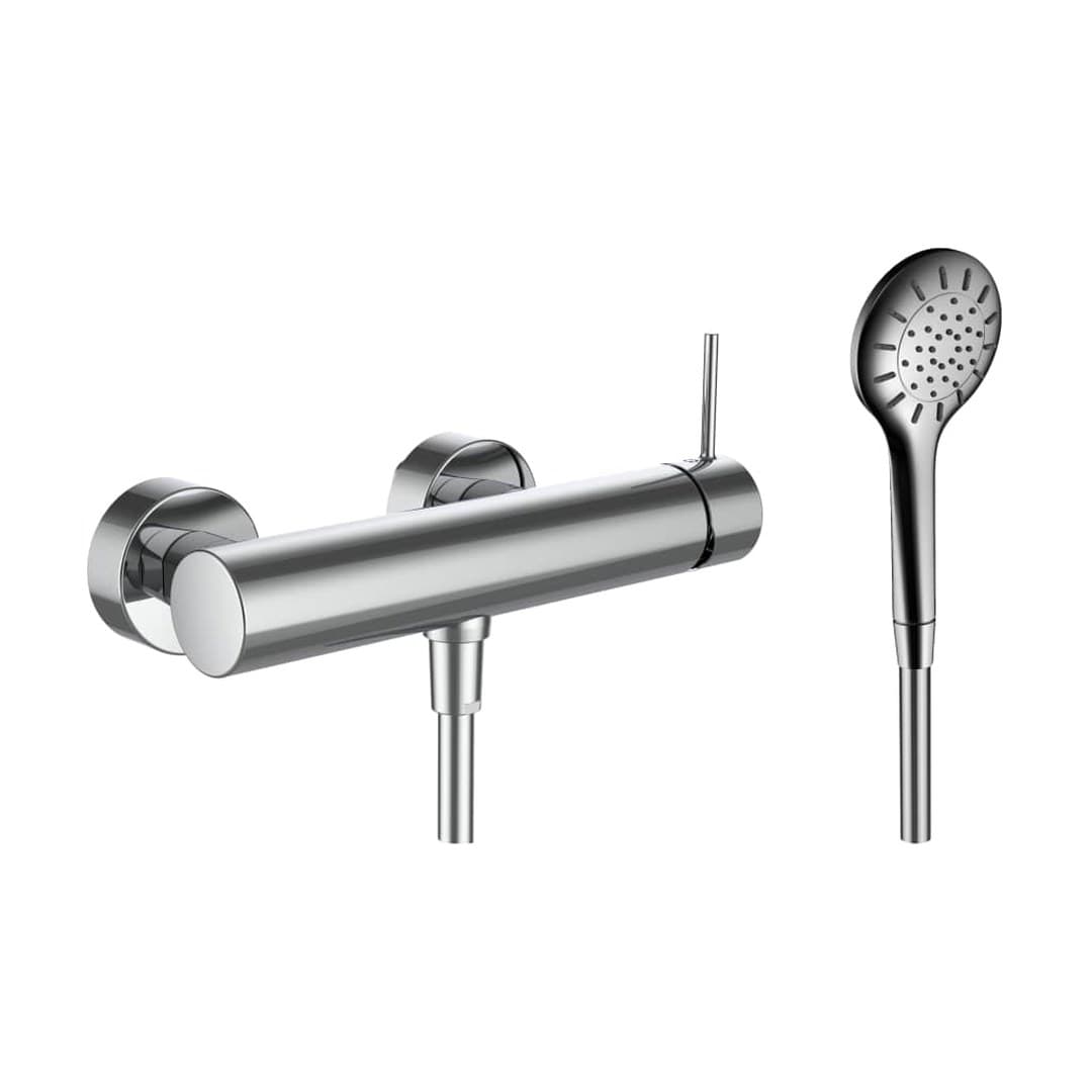 Laufen TWINPLUS SLIM – Σετ Ντους – σωλήνας 1500 mm – Chrome (HF505450100600)