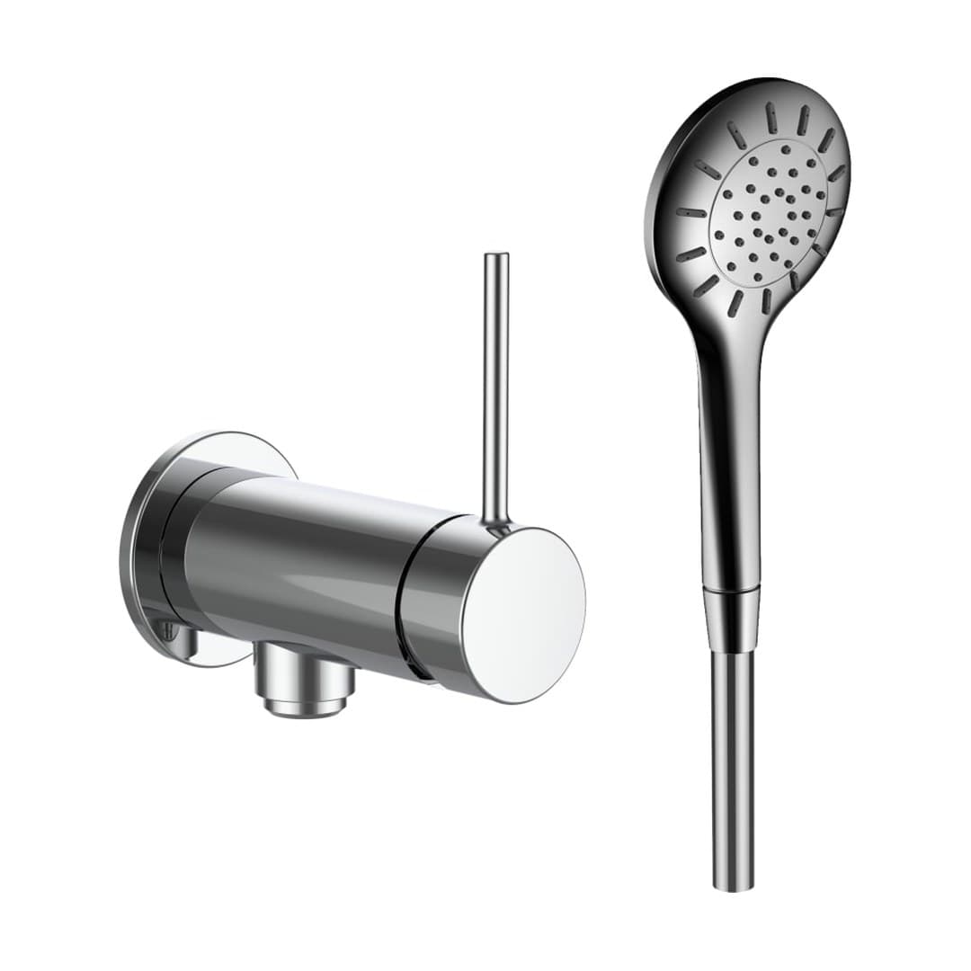 Laufen TWINPLUS SLIM – Σετ Ντους – σωλήνας 1500 mm, για Simibox 1-Point, για ντους – Chrome (HF505455100000)