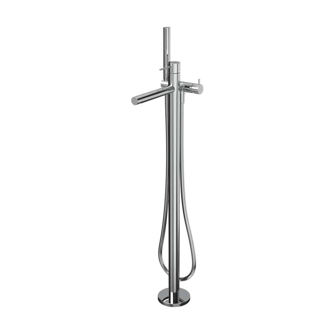 Laufen TWINPLUS SLIM – Μπαταρία Λουτρού Δαπέδου – Chrome (HF505481100000)