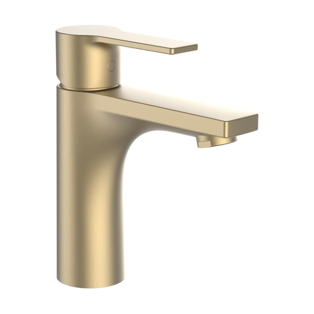 Laufen SWISSTAP – Μπαταρία Νιπτήρα – προεξοχή 110 mm, χωρίς βαλβίδα – PVD pale gold matt (HF506102462000)
