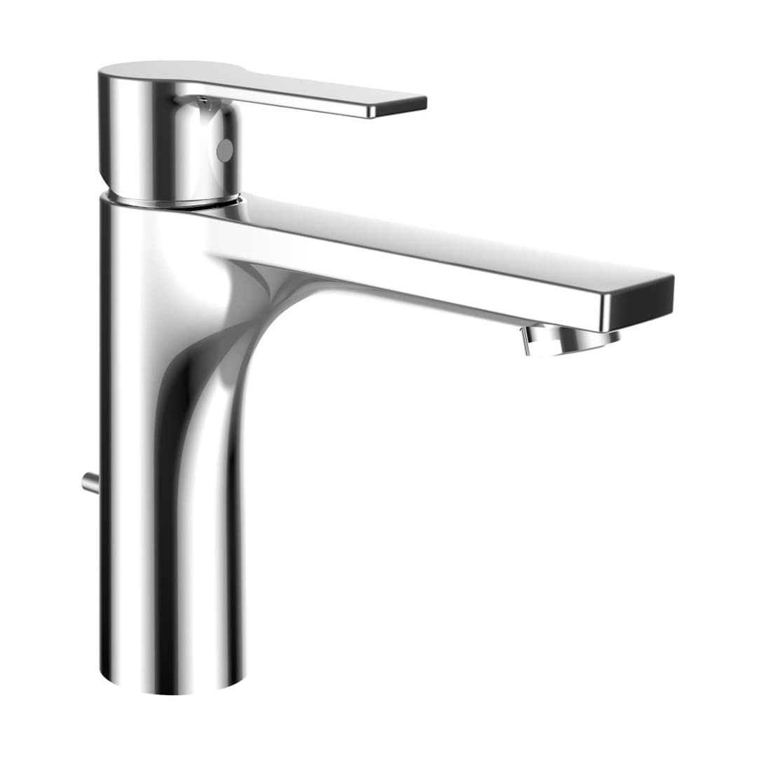 Laufen SWISSTAP – Μπαταρία Νιπτήρα – προεξοχή 140 mm, με βαλβίδα – Chrome (HF506103100000)