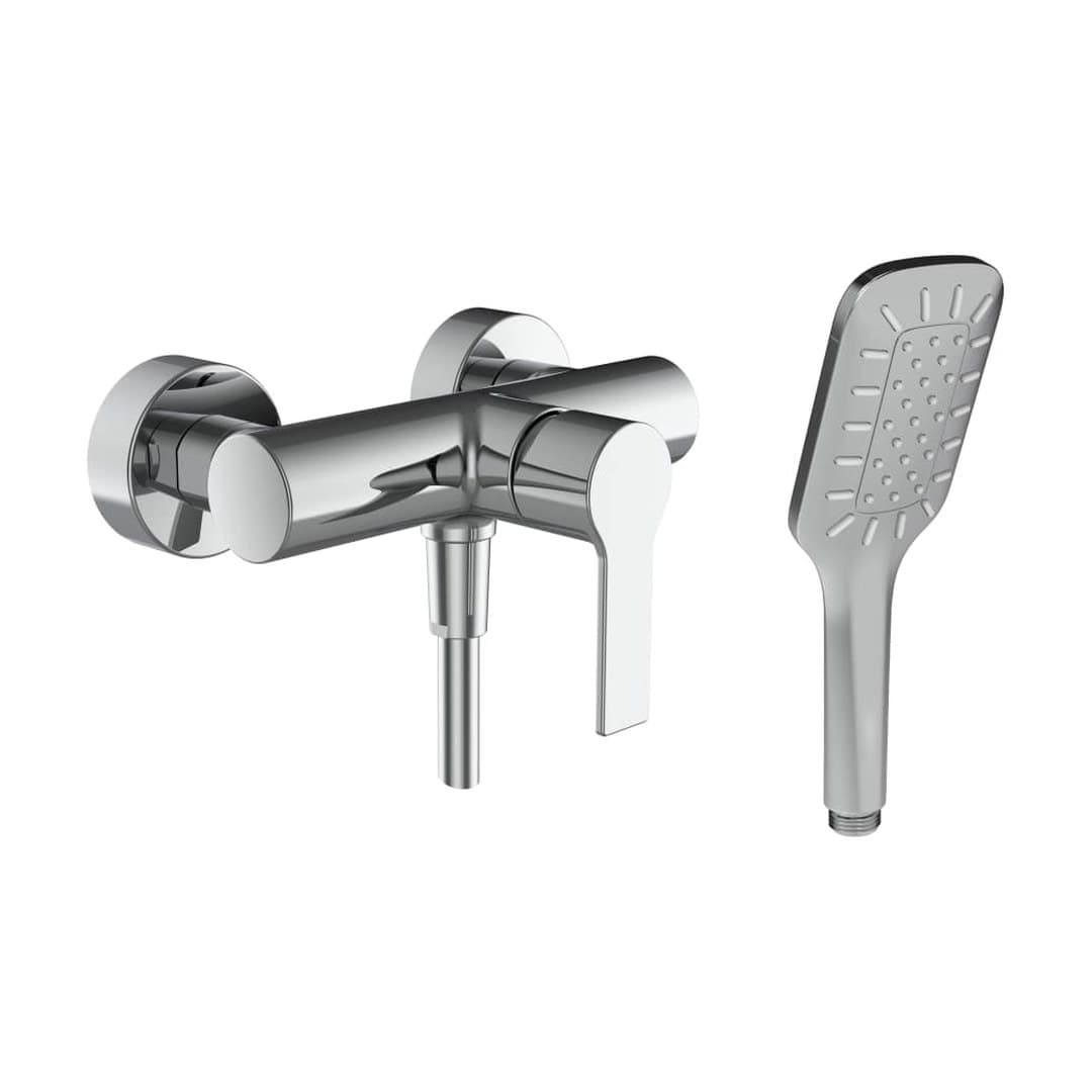Laufen SWISSTAP – Σετ Ντους – με τηλέφωνο ντους – Chrome (HF506150100600)