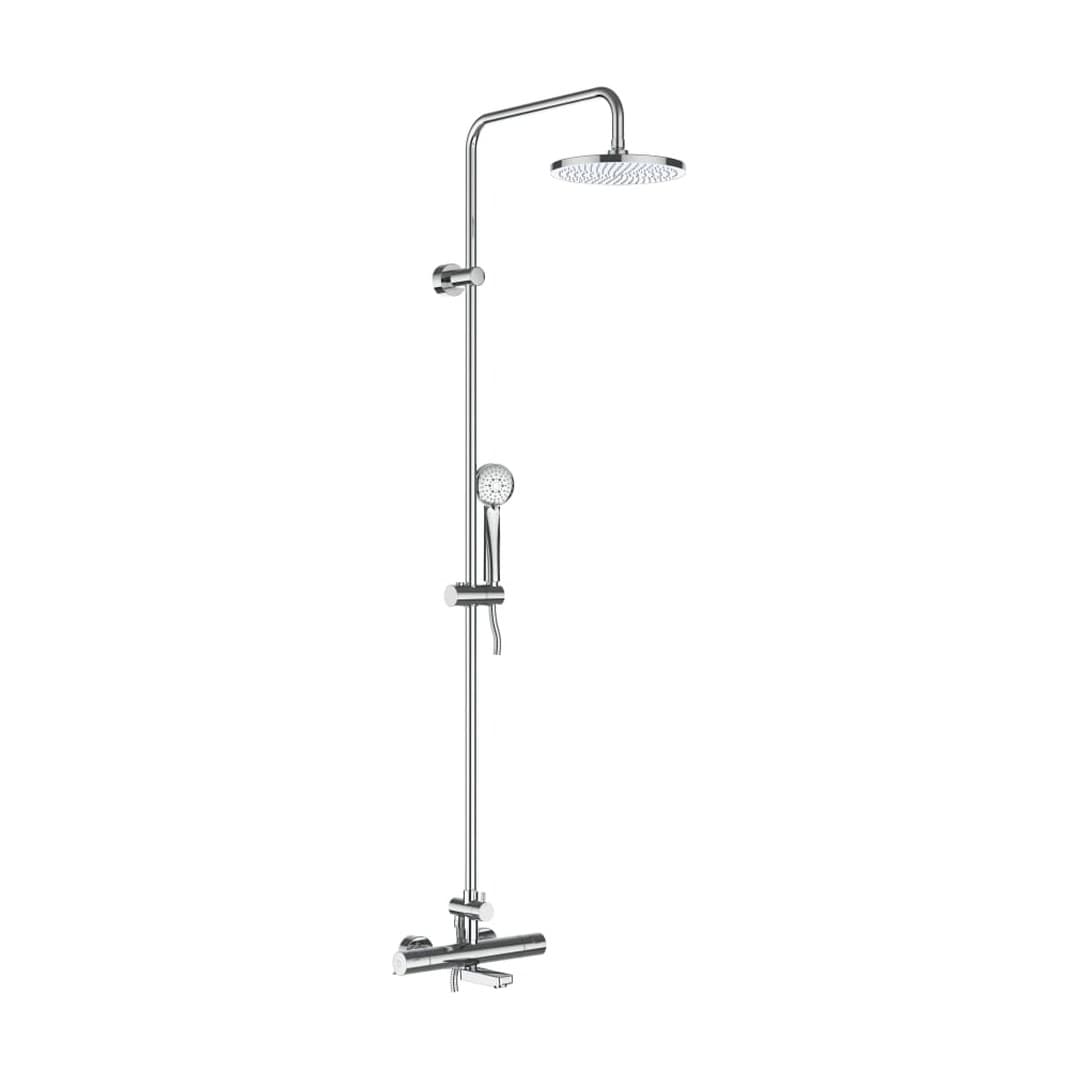 Laufen THERM – Σύστημα Ντους – προεξοχή 176 mm, σωλήνας 1500 mm, Ø230 mm – Chrome (HF506567100600)