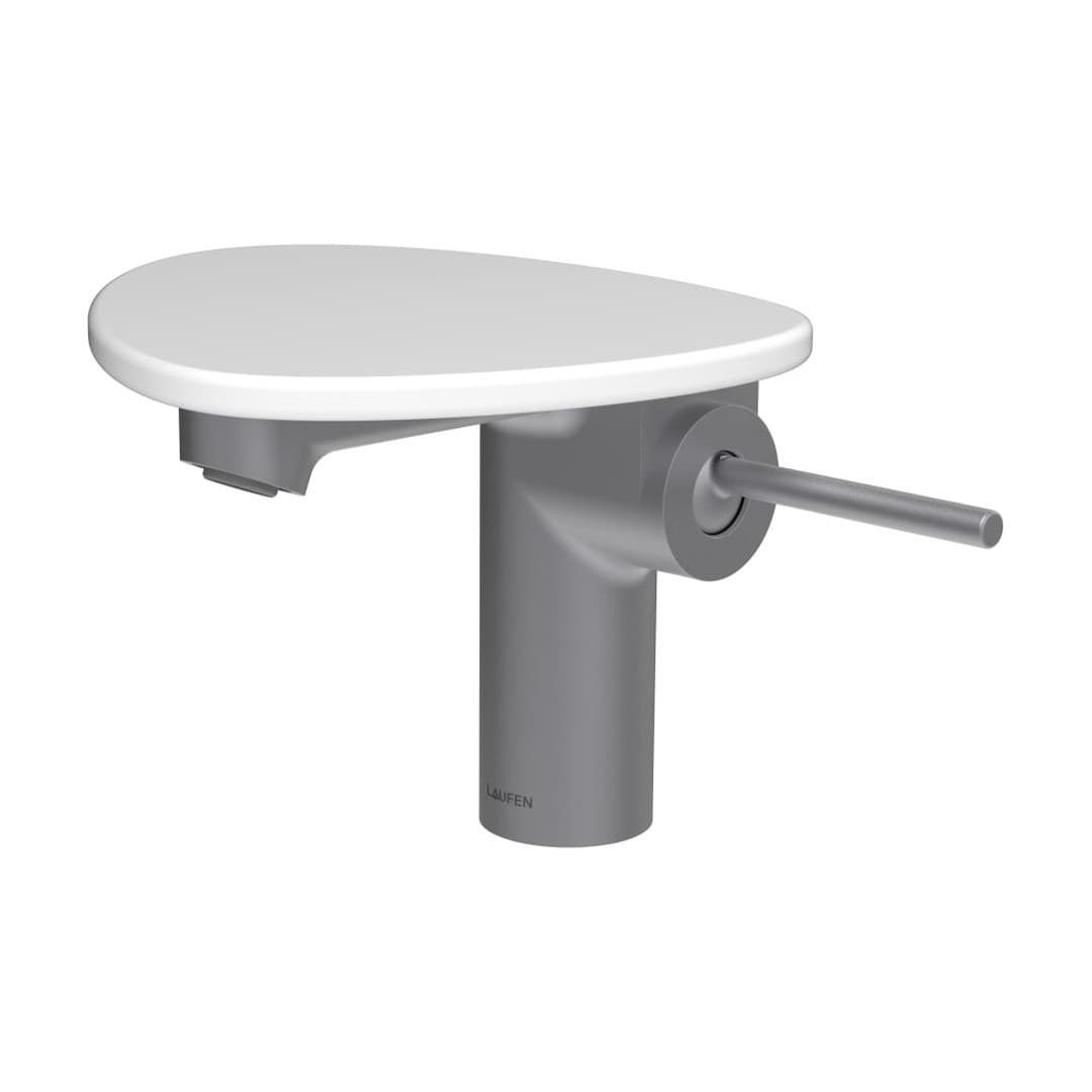 Laufen ADA – Μπαταρία Νιπτήρα – PVD inox/white matt (HF506702502060)