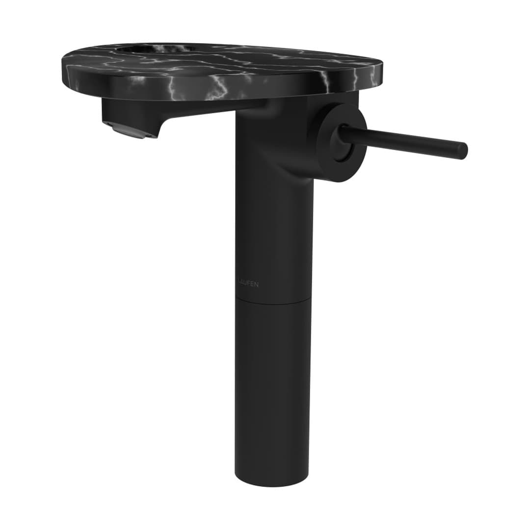 Laufen ADA – Μπαταρία Νιπτήρα Ψηλή – δίσκος με οπή – PVD black/marble black (HF506714516000)