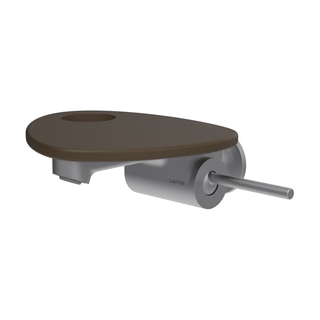 Laufen ADA – Μπαταρία Νιπτήρα Τοίχου – δίσκος με οπή – PVD inox/coffee matt (HF506726504000)