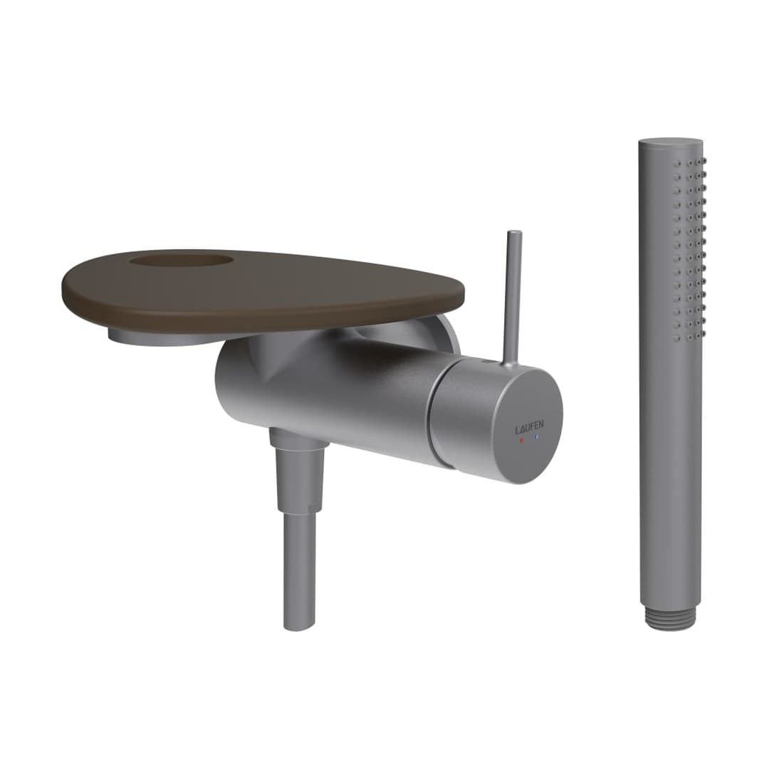 Laufen ADA – Σετ Ντους – δίσκος με οπή – PVD inox/coffee matt (HF506755504000)