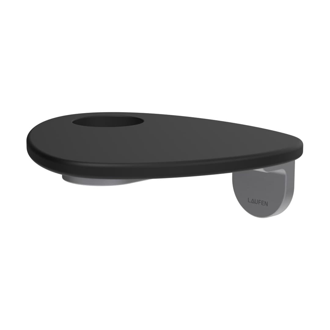 Laufen ADA – Ράφι – δίσκος με οπή – PVD inox/black matt (HF506790503000)