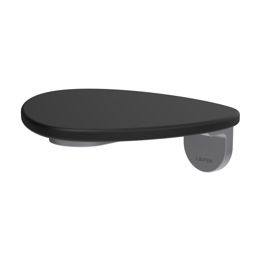Laufen ADA – Ράφι – δίσκος χωρίς οπή – PVD inox/black matt (HF506790503060)
