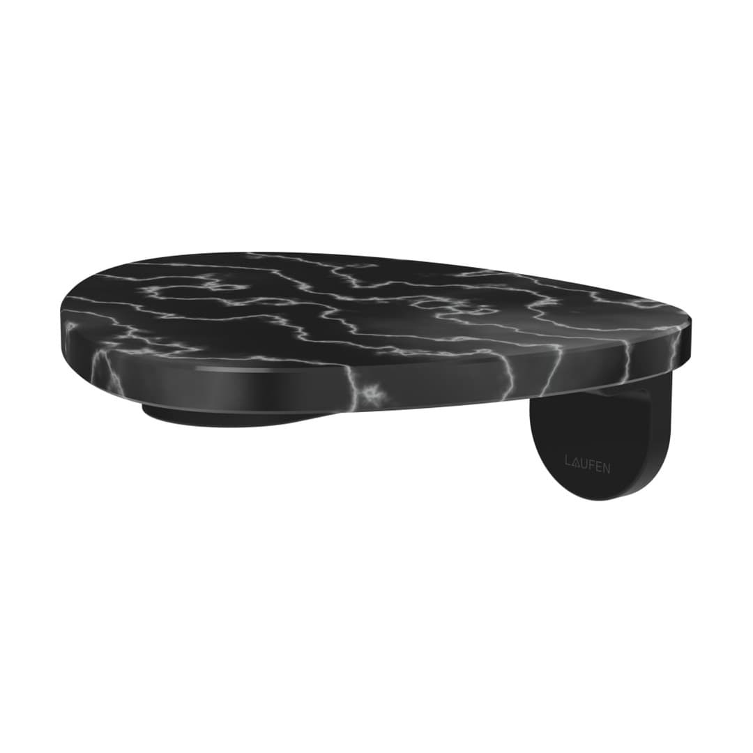 Laufen ADA – Ράφι – δίσκος χωρίς οπή – PVD black/marble black (HF506790516060)