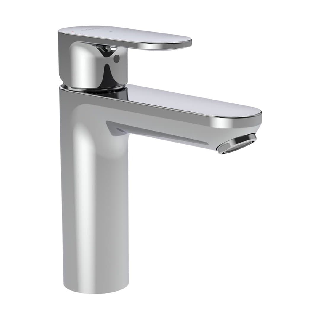 Laufen PRO X – Μπαταρία Νιπτήρα – προεξοχή 125 mm, χωρίς βαλβίδα – Chrome (HF506904100000)