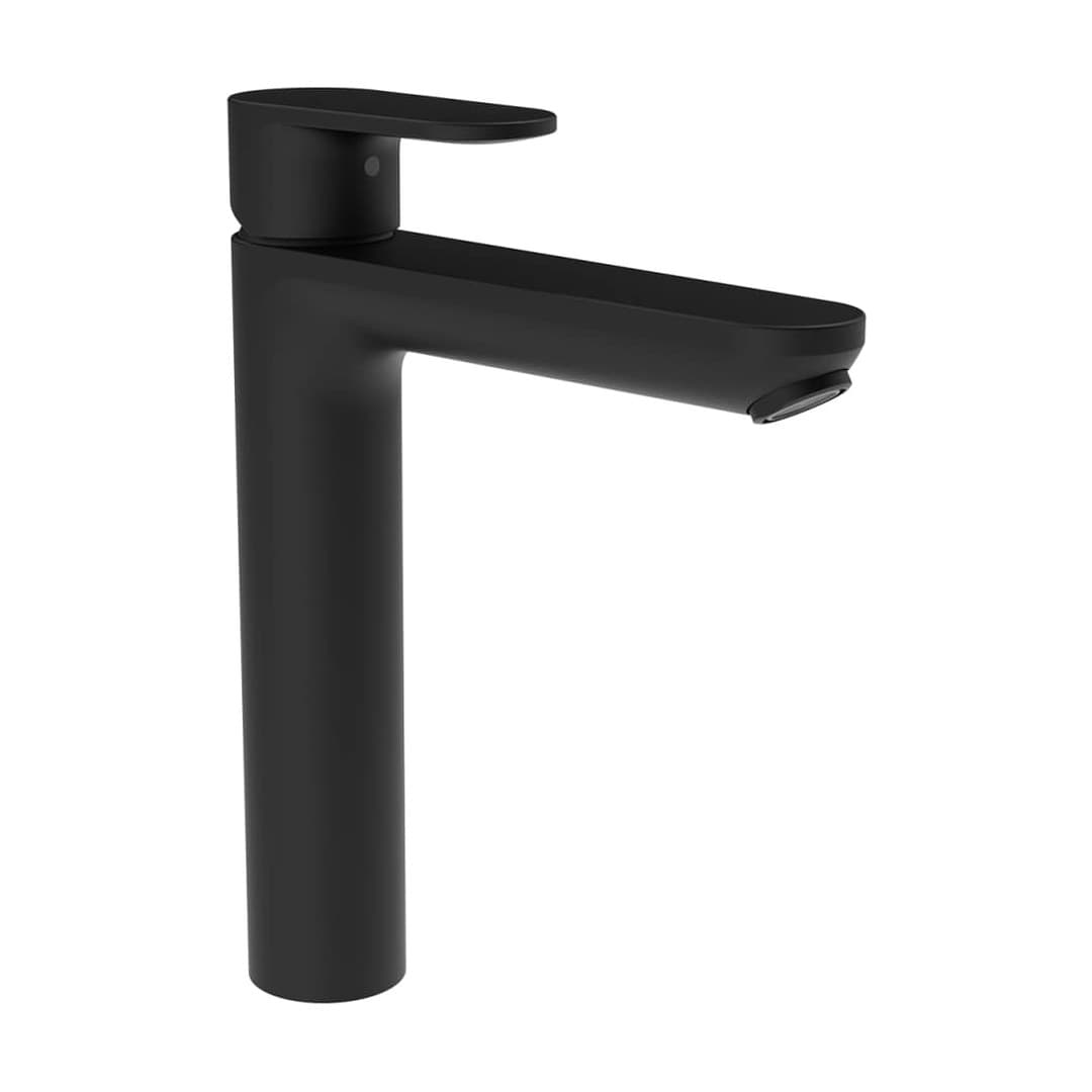 Laufen PRO X – Μπαταρία Νιπτήρα Ψηλή – Matt black (HF506914198000)